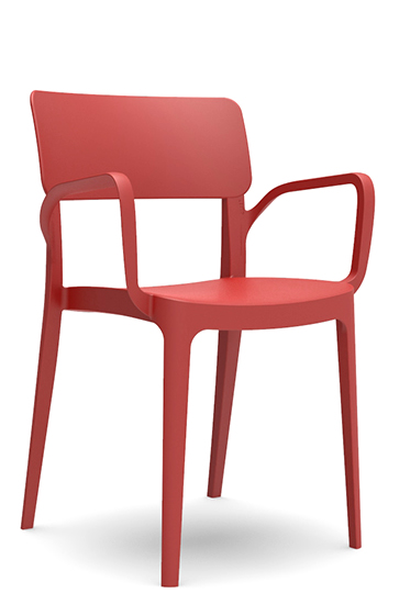 Стол Panora - червен