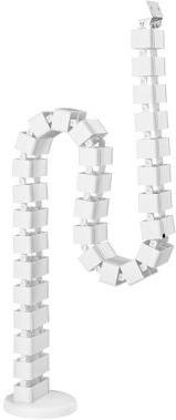 Кабелна спирала от 0,8 до 1,2м - бяла