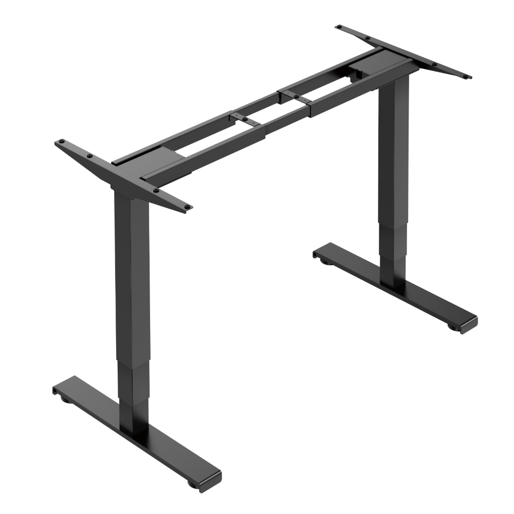 Регулируемо бюро с два мотора – основа – черна - Image 4