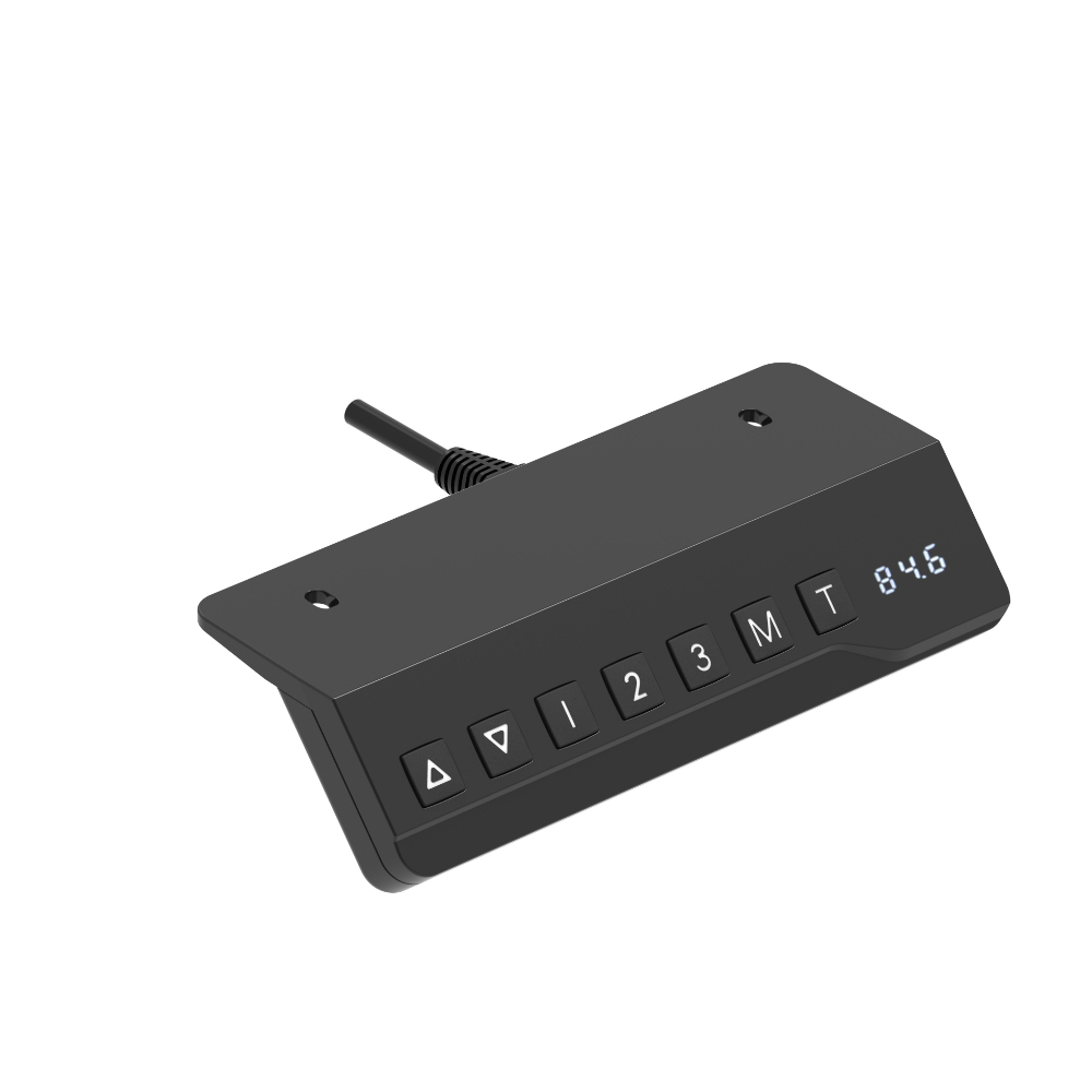 Регулируемо бюро с два мотора – основа – черна - Image 5