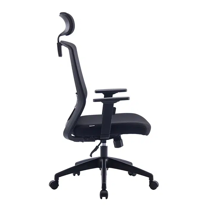 Ергономичен офис стол Chairpro 10 H - черен - Image 3