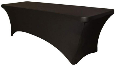 Еластан за кетъринг маса черен