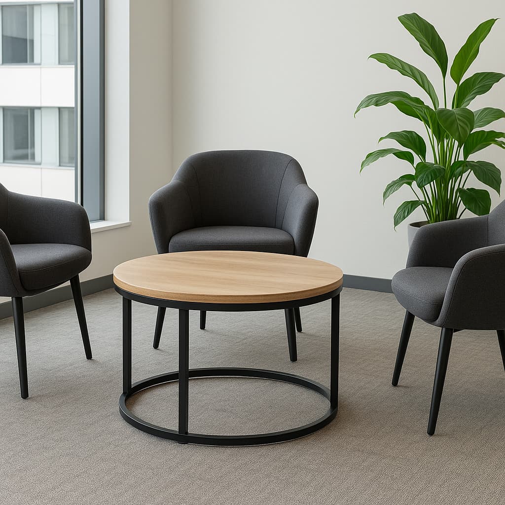 ниска маса ф65 см