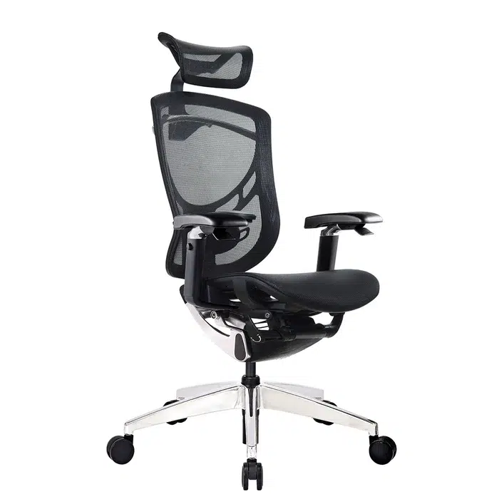 Ергономичен офис стол Ergo Joy – черен