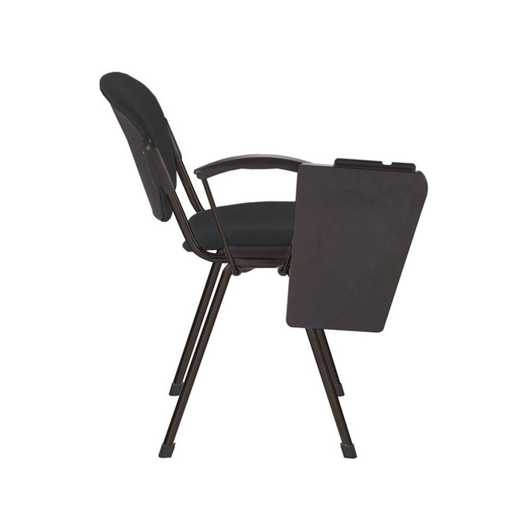 Посетителски офис стол Era Black C-11 с маса - Image 2