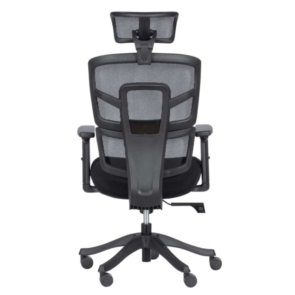 Ергономичен офис стол Ergo Black - Image 2