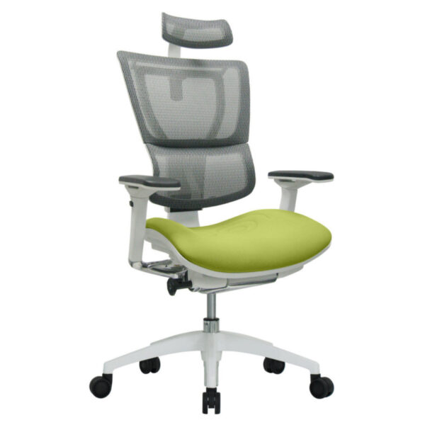 Ергономичен офис стол U-body - зелен