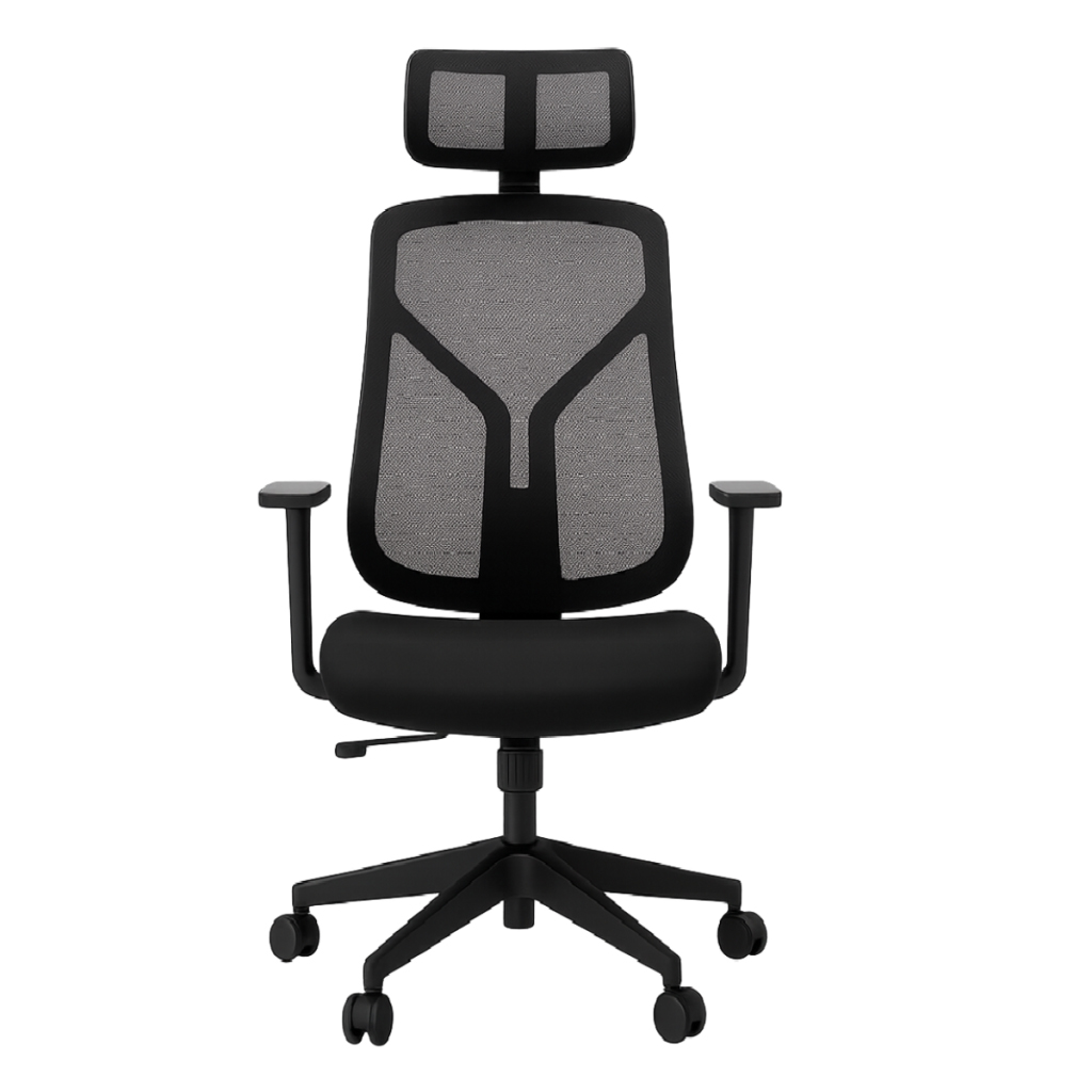 Офис стол Omega HR - черен - Image 2