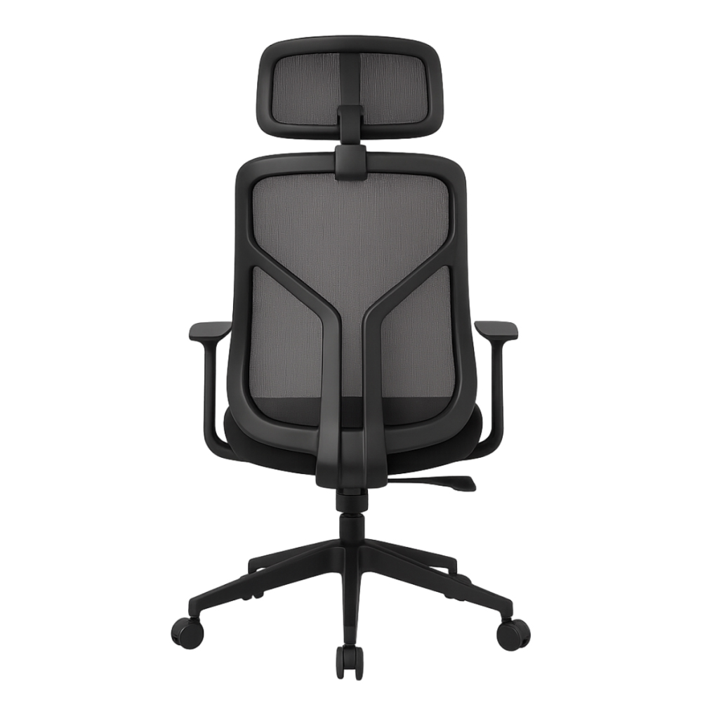 Офис стол Omega HR - черен - Image 3