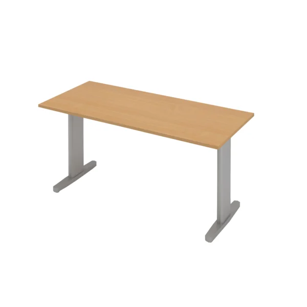 Офис бюро с метални T-образни крака 138*68*2,5см.