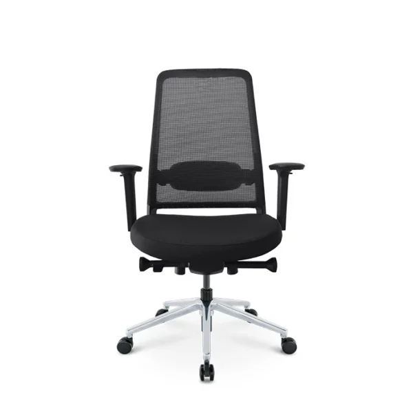 Ергономичен офис стол Zeal – черен