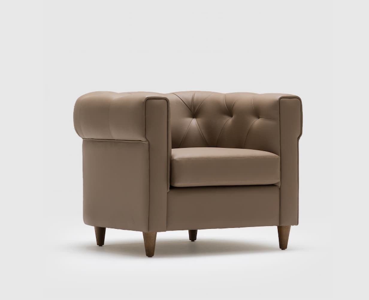 „Кресло CHESRA с модерна визия, размери 90x82x73 см и избор на дамаски – 3 години гаранция“