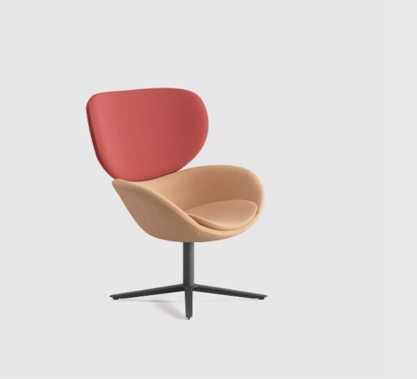 Стол MOCCA с елегантен и модерен дизайн, тристепенна структура, метална основа и плавни контури – предлага комфорт и стил в разнообразие от дамаски.