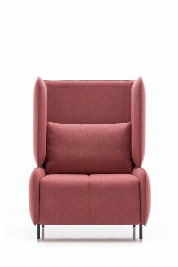 „Акустично кресло PUPA с висока облегалка, размери 84x84x120 см, дизайн Ece & Oğuz Yalım, 3 години гаранция“